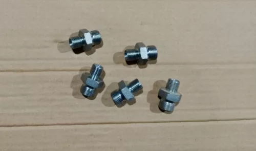 Hydrauliekaandapter 1/4" / 3/8" Adapter voor Victory GSF-2500 Wortelfrees