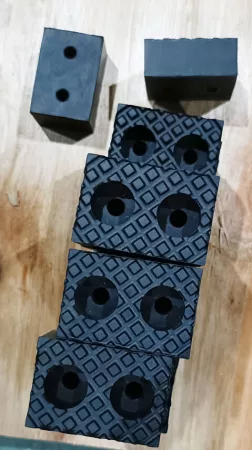 Rubberen blok voor Victory GTS-700-compact houtvernietiger