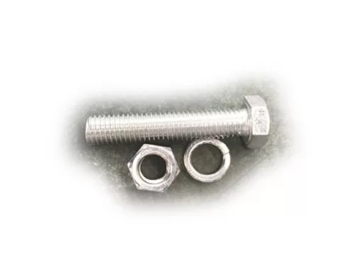 Schroef voor veer M12 x 60 met sluitring en moer voor Victory HTLG