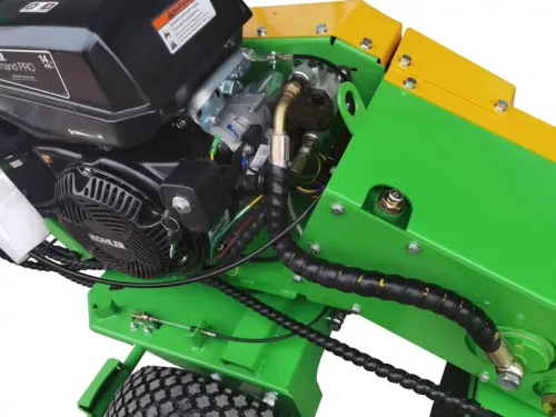 Victory GSF-2500 self-propelled root grinder stump grinder with slewing ring and Kohler Command PRO motor with electric starter