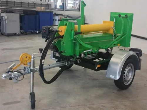 Preview: Victory LS-42T mit EU-Strassenzulassung (CoC Papier) !!  hydraulischer Holzspalter mit Benzinmotor & E-Starter