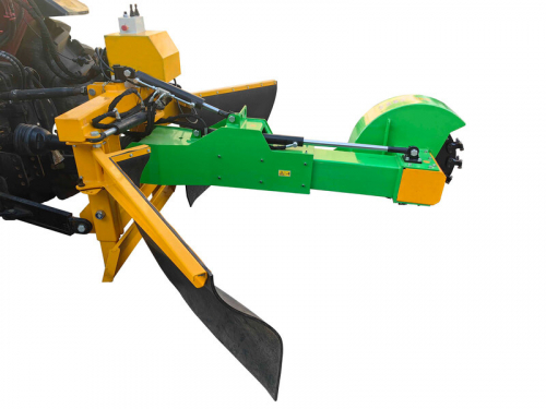 Preview: Victory GSF-3500-PTO high-performance root grinder Stump grinder for tractor, hydraulically swivelling and extendable, joystick remote control