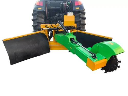 Victory GSF-3500-PTO Déracineuse haute performance Défricheronneuse pour tracteur, extensible pivotante hydrauliquement, télécommande Joystick