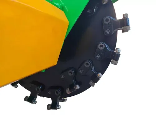 Victory GSF-3500-PTO Déracineuse haute performance Défricheronneuse pour tracteur, extensible pivotante hydrauliquement, télécommande Joystick