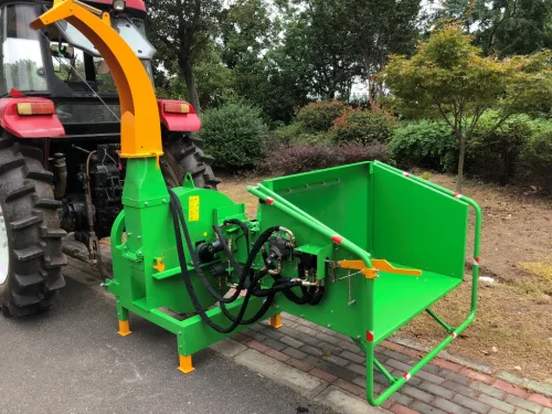 Victory BX-102RS Professional Wood Shredder, Wood Chipper with Hydraulic System