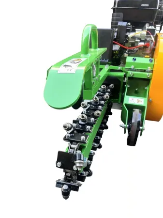 Preview: Victory GGF-1500 Fraiseuse de tranchée Fraiseuse de câble Fraiseuse de puits Fraiseuse de canal avec moteur Briggs&Stratton 14ch avec démarreur électrique