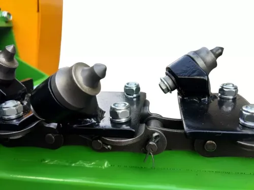 Victory GGF-1500 Fraiseuse de tranchée Fraiseuse de câble Fraiseuse de puits Fraiseuse de canal avec moteur Briggs&Stratton 14ch avec démarreur électrique