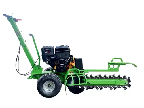 Preview: Victory GGF-1500 Fraiseuse de tranchée Fraiseuse de câble Fraiseuse de puits Fraiseuse de canal avec moteur Briggs&Stratton 14ch avec démarreur électrique