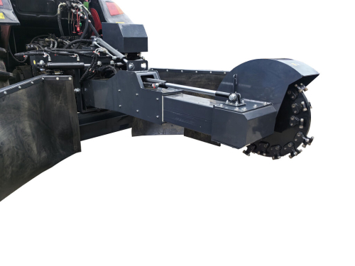 Victory GSF-3500-PTO Augstas veiktspējas sakņu frēze celmu frēze traktora piedziņai, hidrauliski pagriežama un izvelkama, ar kursorsviras tālvadību
