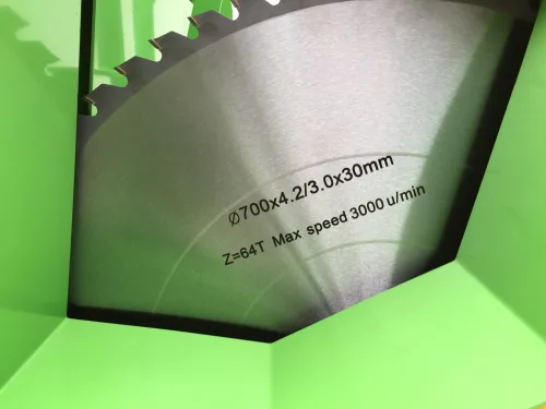 Zaagblad 700mm x 4.2 voor Victory Wippkreissäge WS-715