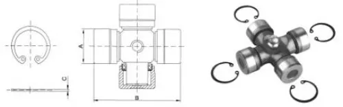 Preview: Universal joint for drive shaft