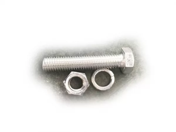 Schroef voor veer M12 x 60 met sluitring en moer voor Victory HTLG