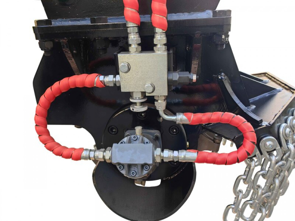 Victory GSF-3000-HY hydraulische Wurzelfräse Stubbenfräse für Minibagger MS-01, MS-03, CW-05, CW-10