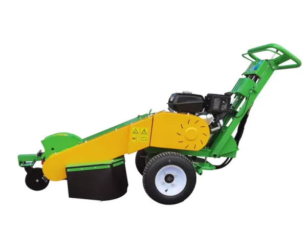 Victory GSF-2500 self-propelled root grinder stump grinder with slewing ring and Kohler Command PRO motor with electric starter