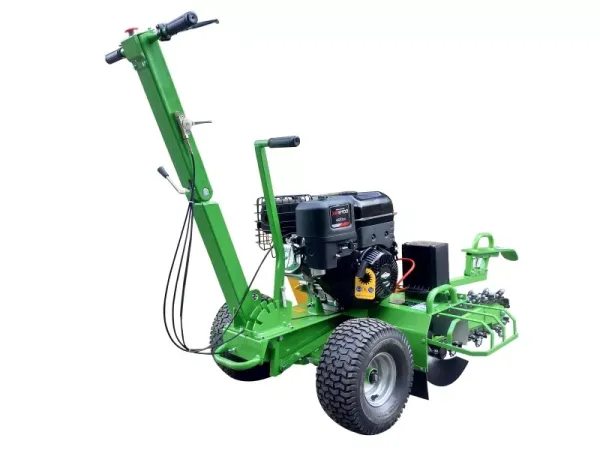 Victory GGF-1500 Fraiseuse de tranchée Fraiseuse de câble Fraiseuse de puits Fraiseuse de canal avec moteur Briggs&Stratton 14ch avec démarreur électrique